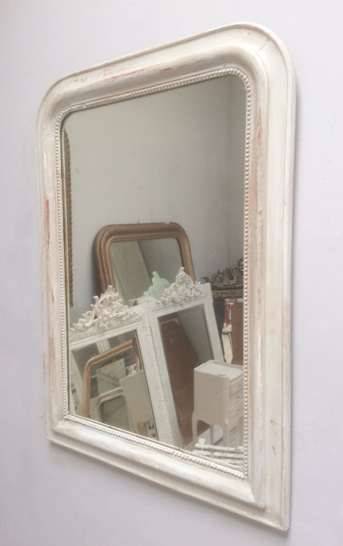 french antique louis philippe distressed mirror